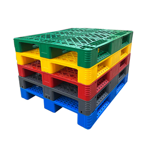 Heavy Duty 3 Skids Industry Utilizado Palé <span class=keywords><strong>de</strong></span> plástico Euro Carretilla elevadora Palet Racking Almacén Palé <span class=keywords><strong>de</strong></span> plástico - Product Image 5