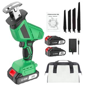 20V DIY Cordless Reciprocating <b>Saw</b> Industrial Grade Tool for PVC Metal Wood Plastic CRS-20A-2 Cordless Reciprocal <b>Saw</b> S - Product Image 1