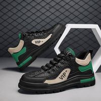 Chaussures de marche d'extérieur haut de gamme pour hommes en PU, décontractées, confortables, tendance, durables, en tissu épais, plates, pour l'été