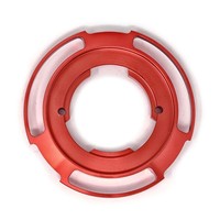 Paire de caches latéraux moteur pour Yamaha T-MAX 560 (Rouge)
