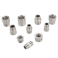 Écrous tubulaires allongés en acier inoxydable M3 M4 M5 M6 M8, usinés CNC, avec filetage interne, manchon de couplage cylindrique