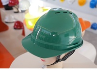 Casque de sécurité américain pour travailleurs EN397 Construction Hard Hat 4 ou 6 points à cliquet Suspension ABS et fibre de verre