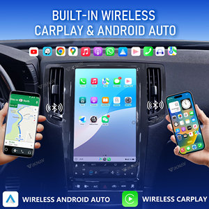 Autoradio Android 13,6 pouces pour Infiniti G25 G37 G35 Q40 Q60 2007-2015 Lecteur multimédia Carplay Navigation GPS Écran tactile - Product Image 4