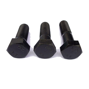 Fabricante chino Óxido negro <span class=keywords><strong>CS</strong></span> <span class=keywords><strong>M8</strong></span> M10 M12 M16 M20 Tornillo hexagonal pesado Perno hexagonal pesado - Product Image 1