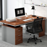 Table de gestion de meubles de bureau à domicile de haute qualité Table de bureau moderne pour ordinateur et patron