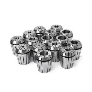 Machine tools collets set ER8 ER11 ER16 ER20 ER25 ER32 ER40 ER50 spring er collet for er collet chuck holder and block