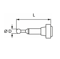 Détecteur de bord 3D personnalisable avec embouts de sonde longs et courts Capteur CNC universel pour des performances optimales