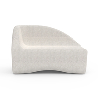 Canapés de bureau intérieurs de luxe, design moderne, canapé sectionnel avec structure en bois, pour chambre et villa, chaise longue avec fonction pivotante