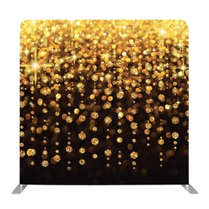 Feliz Año Nuevo tela fiesta telón de fondo <span class=keywords><strong>globo</strong></span> <span class=keywords><strong>dorado</strong></span> 2025 cubierta de fondo funda de almohada cubierta de tensión fotomatón fotografía - Product Image 6