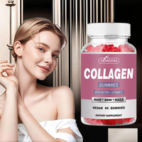 Complément alimentaire en bonbons gélifiés au collagène antioxydant, éclaircissant et blanchissant la peau, marque propre OEM, pour adultes