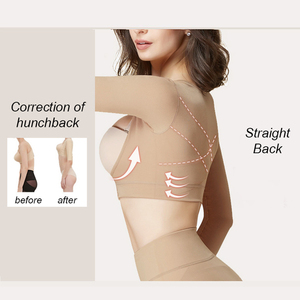 Soutien-gorge de forme colombien pour femmes <span class=keywords><strong>Corset</strong></span> de forme de corps ouvert sur le devant pour amincir les bras et la poitrine Push up Shapewear pour femmes - Product Image 4