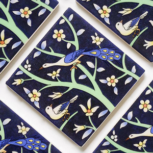 Azulejos de Arte de estilo portugués hechos a mano personalizados 6 pulgadas por 6 pulgadas Resort Villa decoración arte pared azulejos - Product Image 2