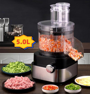 Electrodomésticos de Cocina, Picadoras de Carne, Trituradora de Alimentos, Rebanadora de Verduras Multifuncional, Procesador, Picador - Product Image 2