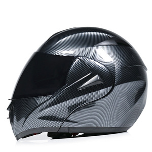 Casco Integrale in Fibra di Carbonio <span class=keywords><strong>VIRTUE</strong></span> DOT Approvato con Doppia Lente e Visiera in ABS Nuovo Standard Nazionale Taglia S <span class=keywords><strong>VIRTUE</strong></span>-808 per Moto - Product Image 1