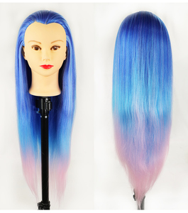 Perruque de mannequin en cheveux synthétiques, accessoire d'enseignement de qualité supérieure, affichage noir, support de cils afro-américains, trépied réaliste, <span class=keywords><strong>tête</strong></span> de mannequin, vente en gros, 100% - Product Image 2