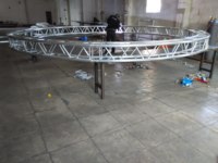 Estructura de Techo Circular de Aleación de Aluminio de Alta Resistencia, Capacidad de Carga de 500 kg, Sistema de Estructura de Techo para Conciertos, Festivales y Eventos al Aire Libre