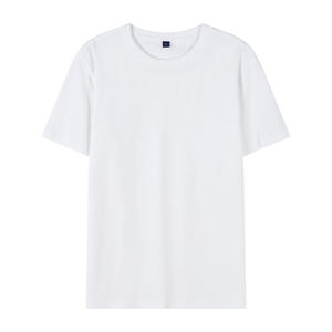 Logo personnalisé Hip Hop décontracté T-shirt blanc de couleur unie motif anime bas quantité minimale de commande lourd sérigraphie Sublimation disponible - Product Image 3