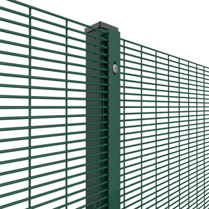 Hot Sale High Security <strong>Border</strong> Fence Hot Dipped Galvanized Welded Steel Wire Mesh Panels 358 Prison Fence Anti Climbing <strong>Fencing</strong> - Product Image 6