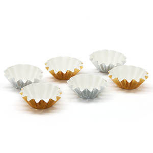 Star Mini gobelets en papier <span class=keywords><strong>d</strong></span>'aluminium jetables pour gâteau, muffin, cupcakes durs, étuis de cuisson pour cupcake, chocolat, biscuits - Product Image 2