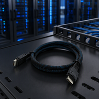 Rakitan Kabel Jalinan SFF-8611-ke-SFF-8611 untuk Integrasi Sistem Rak Backplane Penyimpanan