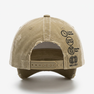 Gorra Trucker YKZG Y2K Verde Bosque, Estilo Vintage Desgastado, Malla de Velour, con Logotipo Personalizado en 3D, Unisex, para Pesca y Actividades al Aire Libre - Product Image 3