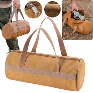 Durable Handheld Tent <strong>Peg</strong> Ground Nail Holder Canvas Organizer <strong>Bag</strong> Outdoors Camping Tools Storage <strong>Bag</strong> with Custom Logo - Product Image 1