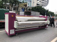 Machine de transfert thermique à rouleaux de haute qualité, largeur 3200 mm, diamètre du rouleau pour la sublimation de tissus