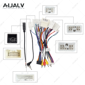 Cavo di alimentazione Aijia Android per 2012 2014 Toyota Camry connettore per Automobile Kit di alimentazione completa lettore DVD per auto cablaggio - Product Image 6