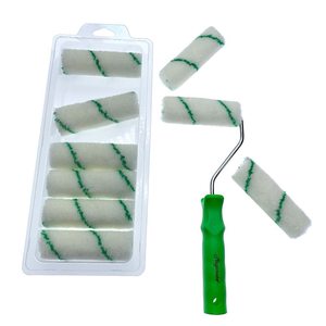 Nhà Máy Tùy Chỉnh Mô Hình Nhỏ Sơn Kết Cấu Con Lăn Sơn Con Lăn Cho Các Bức Tường Và Hàng Thủ Công Nhỏ Con Lăn Bao Gồm Sơn Stain - Product Image 2