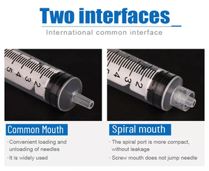 CE ISO13485 5ml jarum suntik dengan jarum <span class=keywords><strong>Luer</strong></span> Slip/<span class=keywords><strong>luer</strong></span> <span class=keywords><strong>Lock</strong></span> - Product Image 4