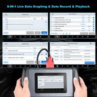 XTOOL IP508 Herramienta de Diagnóstico Completo OBD2 para Motor, Escáner de 5 Sistemas para Coche, Escáner XTOOL InPlus IP508 con Servicio de Purga de ABS y Restablecimiento de Ajustes