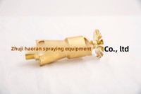 Tête de sprinkler incendie Haoran à aspiration d'air, type fermé/ouvert, double usage eau-mousse, buse à mousse à faible expansion, en laiton