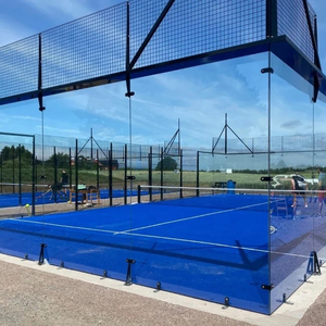 Nouveau Design Fournisseur Professionnel Terrain de Sport Paddle Tennis Terrain de Padel Panoramique - Product Image 1