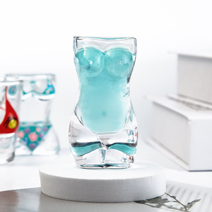 All'ingrosso stile classico delle donne della tazza creativa del reggiseno del corpo umano colpo di vetro del modello del Bikini dello spirito di vetro - Product Image 4