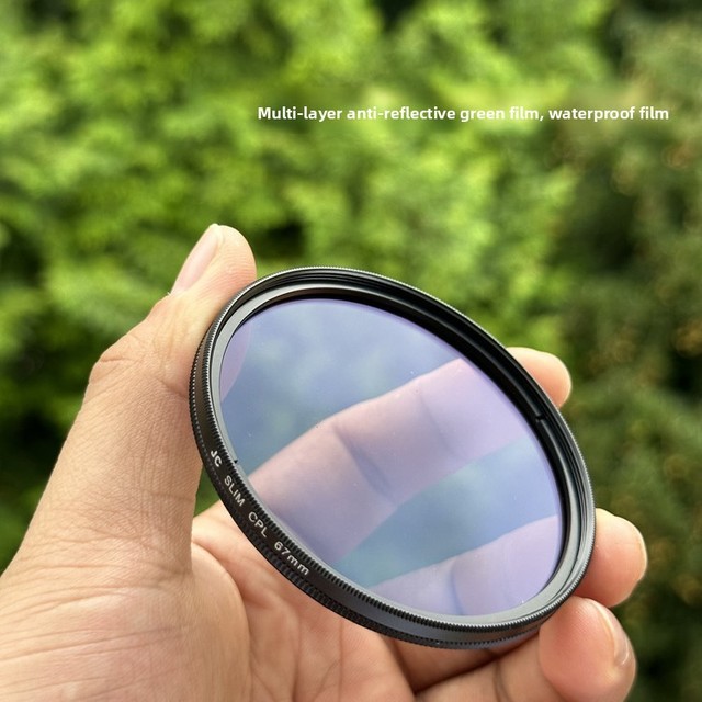67mm CPL Polarizing ND Neutral Density Soft Focus Star Filter White/Black Gold/Blue Brushed 13U