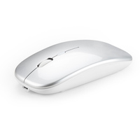 Souris sans fil rechargeable USB double mode 2.4Ghz BT 5.1 de haute qualité avec mini conception 3D rétroéclairée par LED pour PC et Smart TV