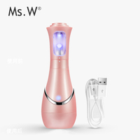 Masseur portatif de beauté de lèvre d'oeil avec le stylo chaud de lèvres d'oeil de masseur de beauté d'oeil de vibration de chauffage