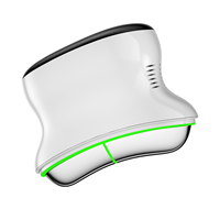 Outil de massage facial Gua Sha BN-M13 EMS avec chaleur, lumière LED, vibration, rechargeable par USB, portable, massage électrique pour la récupération musculaire