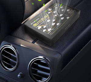 자동차 및 가정용 플라스틱 공기 청정기를 위한 고급 모던 솔리드 향수 밤 방향제 오래 지속되는 향기로운 냄새 제거 - Product Image 6