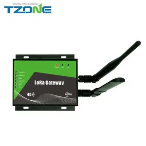 Sistemas de monitoramento de temperatura e umidade sem fio Receptor RF WiFi 4G LoRa Gateway