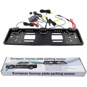 سيارة أوروبية لوحة ترخيص كاميرا الرؤية الخلفية مع الفيديو الاستشعار - Product Image 1