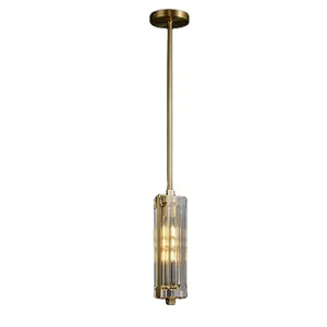 Creative art Brass Single Hanging Lamp Pendant Lights Hanging Lamp Pendant Lights For Home Bedside Kitchen Island