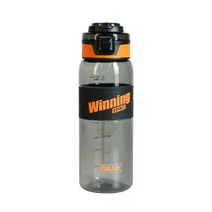 Botellas y tazas de agua de plástico al por mayor personalizadas, botellas de jugo patrón, tazas para beber con opciones de personalización