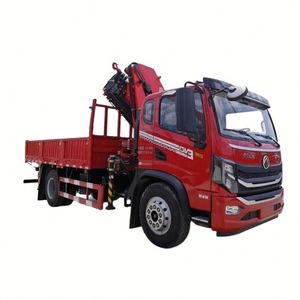 Nouveau modèle de camion grue Dongfeng DV3 4x2, grue à flèche articulée à 5 sections de 10 tonnes, vente directe sur site - Product Image 1