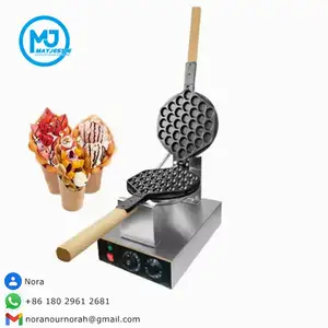 Elektrische Hongkong Eggette Maker / Bubble Wafel Bakker/Beroemde Snack Ei Wafel Machine / Hot Verkoop Model