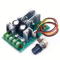 Contrôleur de vitesse de moteur PWM haute puissance 20A, régulateur de tension 10-60V, module de commande de moteur