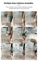 Estilo Francés de Alta Gama, Precios Competitivos para Casas Pequeñas, Arcos de Aluminio, Arcos para Ventanas Abatibles, Diseño, Tamaño y Color Personalizados