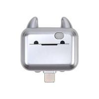 Pemisah Pengisian Daya Penuh Mini Smart AI Auto Disconnect Overcharge Protector USB C Pengaman Pengisian Cepat untuk Smartphone Universal