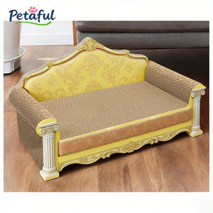 Griffoir pour chat en carton ondulé haute densité, écologique et luxueux, lit-canapé assemblé qui ne laisse pas de débris - Product Image 2