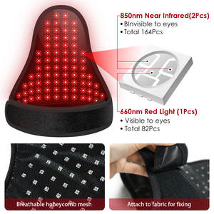 Coussin de thérapie par la lumière LED Soulagement de la douleur Gestion de la taille 660nm 850nm Ceinture de thérapie par la lumière rouge proche infrarouge - Product Image 6